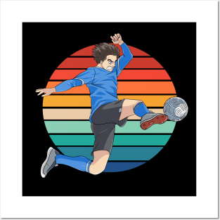 Futbol Lover Goal Kick Soccer Ball Fan Posters and Art